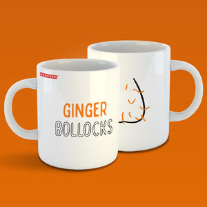 Ginger Bollocks Mug x Wanksey