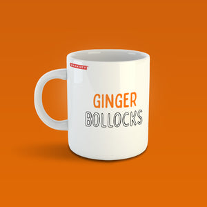 Ginger Bollocks Mug x Wanksey