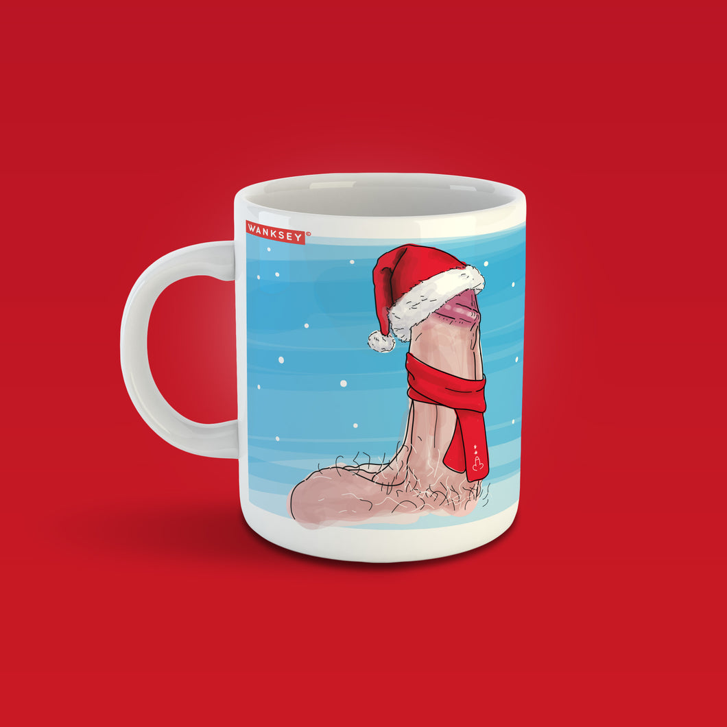 Happy Dickmas Mug x Wanksey