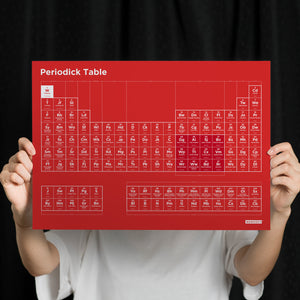 Periodick Table A3 Art Print x Wanksey